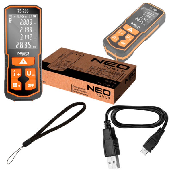 Телеметр Neo 75-204 Батарея/ 1 мВт photo 5