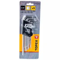 Set de chei hexagonale Topex 35D961 Cantitatea în set: 9 buc. photo 6