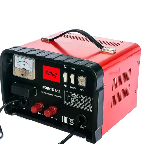 Пуско зарядное и зарядное устройство Fubag FORCE 180 18 А - 30 А photo 4