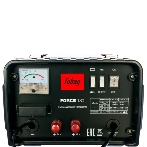 Пуско зарядное и зарядное устройство Fubag FORCE 180 18 А - 30 А photo 6