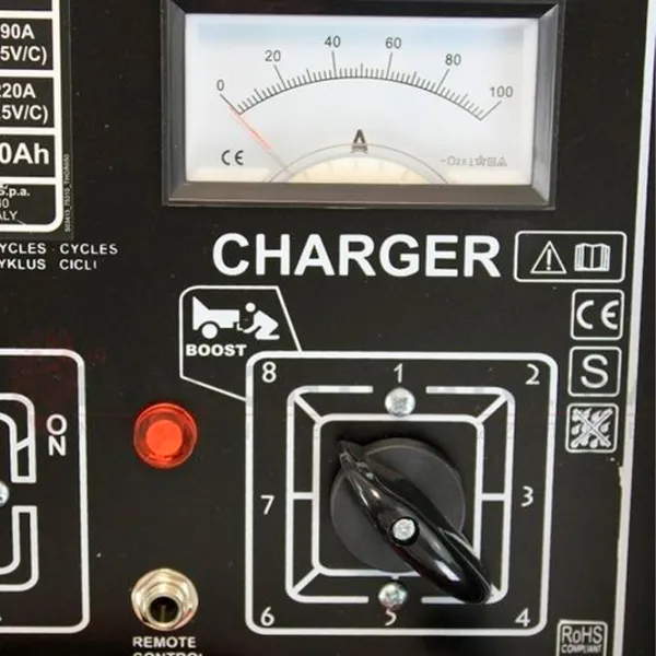 Пуско зарядное и зарядное устройство Alweco AVVIATORE THOR650 80 A - 89 A photo 2