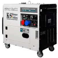 Generator de curent Könner & Söhnen KS9202HDES-1/ 3ATSRS 220 - 380 V Motorină/ 5.9 kW photo 2