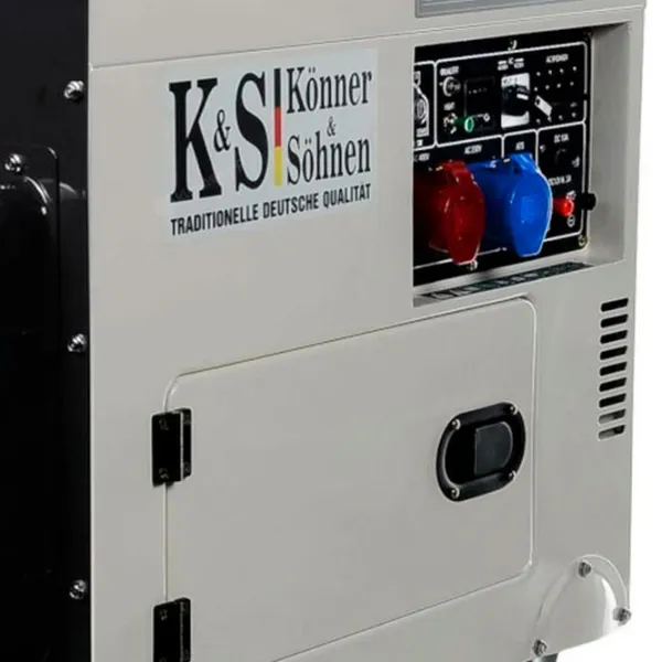Генератор Könner & Söhnen KS9202HDES-1/ 3ATSRS 220 - 380 В Дизель/ 5.9 кВт photo 4