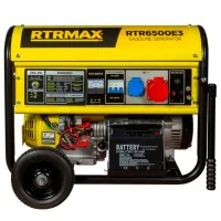 Generator de curent RTRMAX RTR6500E3 220 / 380 V Benzină / 5 kW photo 2