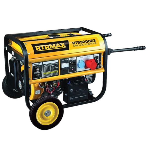 Generator de curent RTRMAX RTR9000E3 230/ 400 V Benzină/ 7 kW photo 2