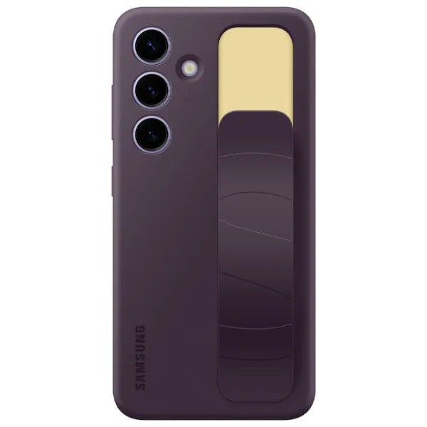 Чехол для смартфона Samsung Galaxy S24 Samsung/ Standing Cover/ ТПУ/ Dark Фиолетовый photo 3 Чехол для смартфона Samsung Galaxy S24 Samsung/ Standing Cover/ ТПУ/ Dark Фиолетовый photo 3
