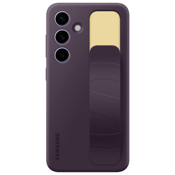Чехол для смартфона Samsung Galaxy S24 Samsung/ Standing Cover/ ТПУ/ Dark Фиолетовый photo 3 Чехол для смартфона Samsung Galaxy S24 Samsung/ Standing Cover/ ТПУ/ Dark Фиолетовый photo 3
