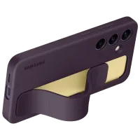 Husă pentru smartphone Samsung Galaxy S24 Samsung/ Standing Cover/ TPU/ Dark Violet photo 4