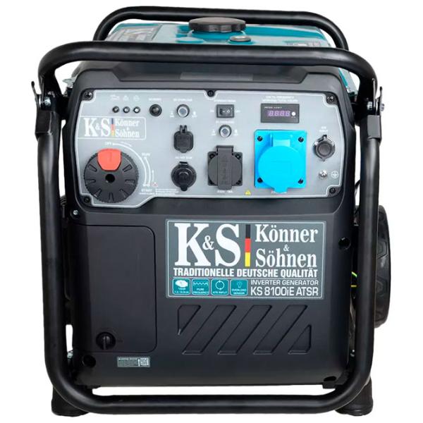 Генератор Könner & Söhnen KS 8100iE ATSR 220 В Бензин/ 8 кВт photo 3
