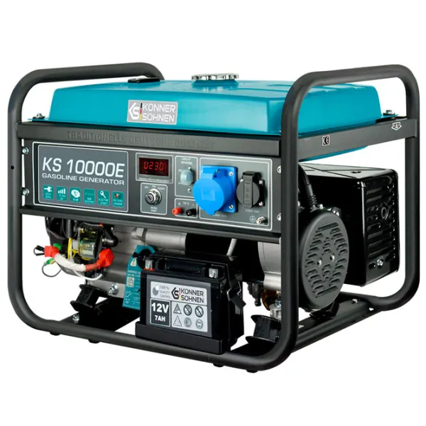 Generator de curent Könner & Söhnen KS 10000E 220 V Benzină/ 7.5 kW photo 3