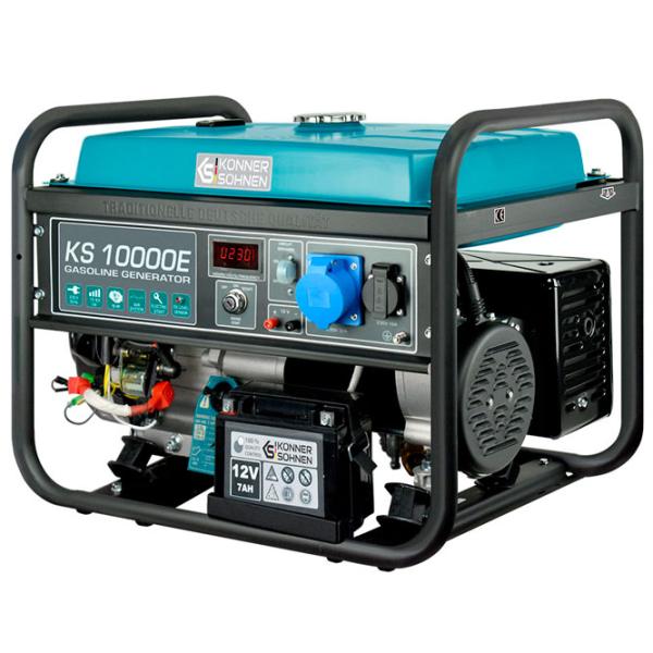 Generator de curent Könner & Söhnen KS 10000E 220 V Benzină/ 7.5 kW photo 3