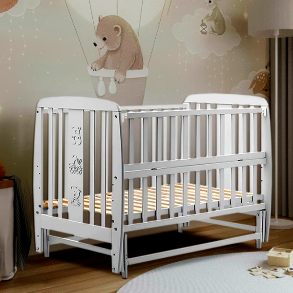 Pat pentru copii Dubok Druzia 0 luni -/ Gray photo 2 Pat pentru copii Dubok Druzia 0 luni -/ Gray photo 2