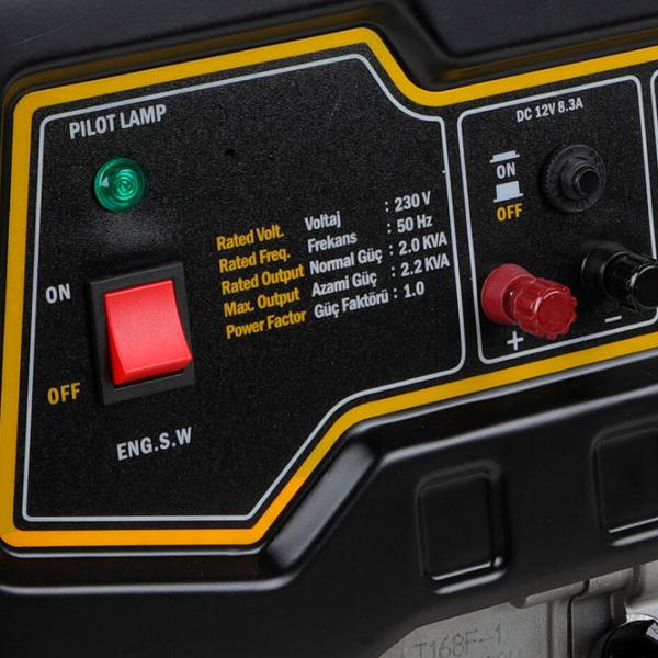 Generator de curent RTRMAX RTR3510 230/ 400 V Benzină/ 2 kW photo 4 Generator de curent RTRMAX RTR3510 230/ 400 V Benzină/ 2 kW photo 4