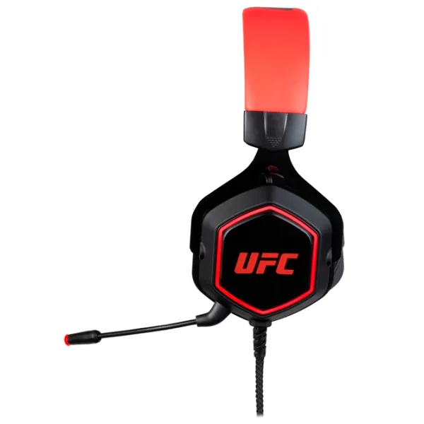 Наушники Konix UFC Черный Красный Проводная/ Игровой photo 2