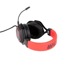 Căști Konix UFC Black Red Cu fir/ Gaming photo 8