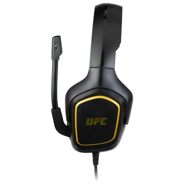 Наушники Konix UFC Черный Желтый Проводная/ Игровой photo 4