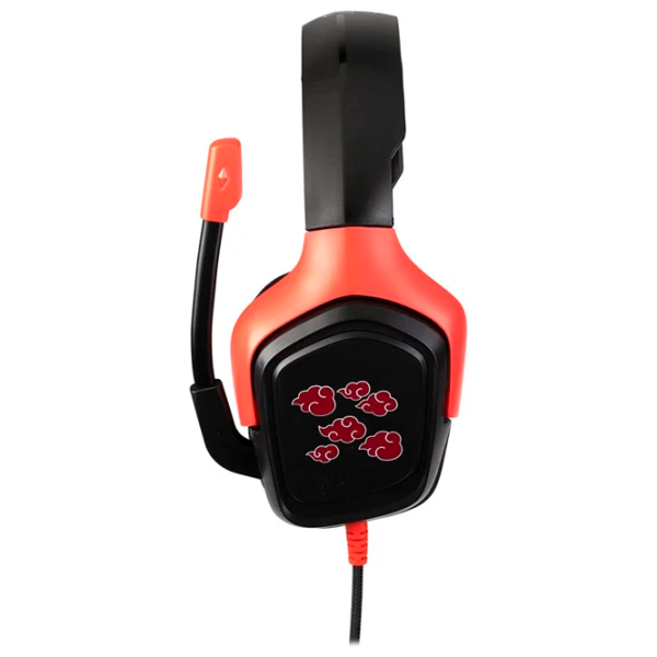 Căști Konix Naruto Red Black Cu fir/ Gaming photo 3