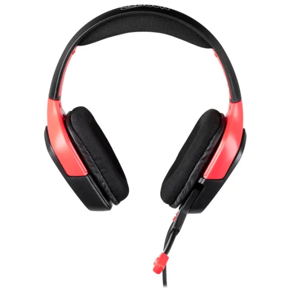 Căști Konix Naruto Red Black Cu fir/ Gaming photo 4