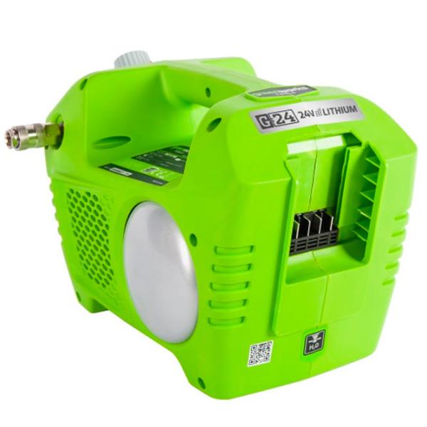 Compresor Greenworks G24AC cu acumulator/ Cu acumulator photo 4