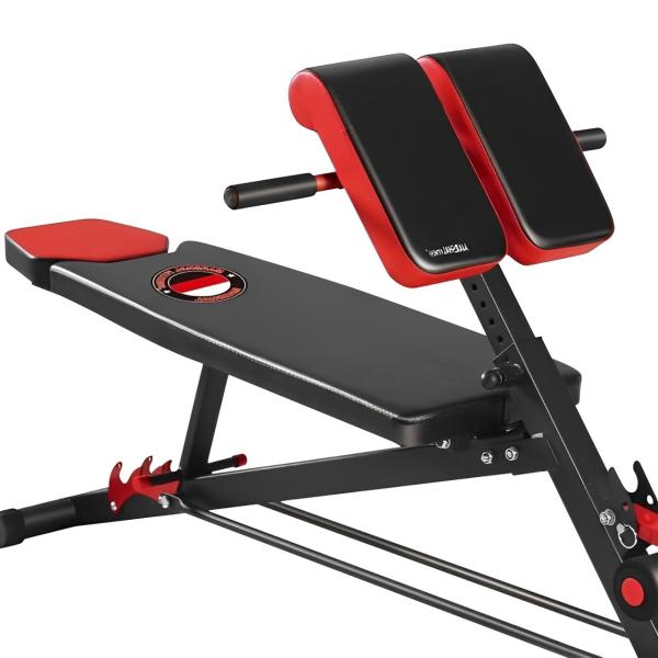 Спортивная скамья Marshall Fitness MF0072 Силовые упражнения/ Красный photo 2