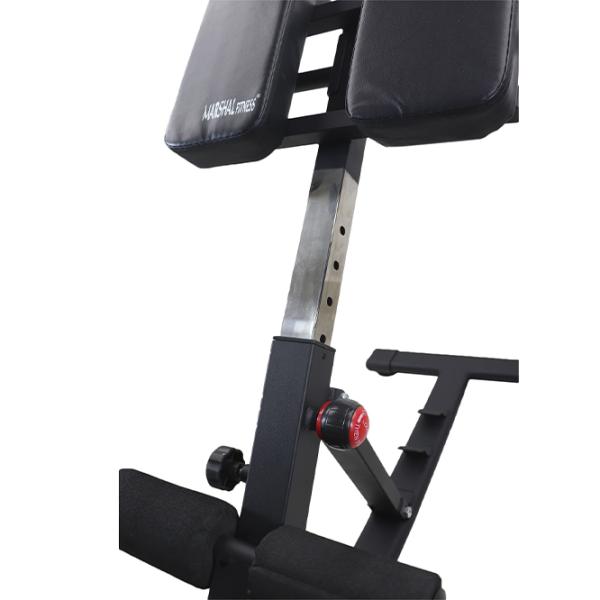 Bancă fitness Marshall Fitness MFR034 Antrenarea feselor, coapselor și spatelui/ Black photo 3