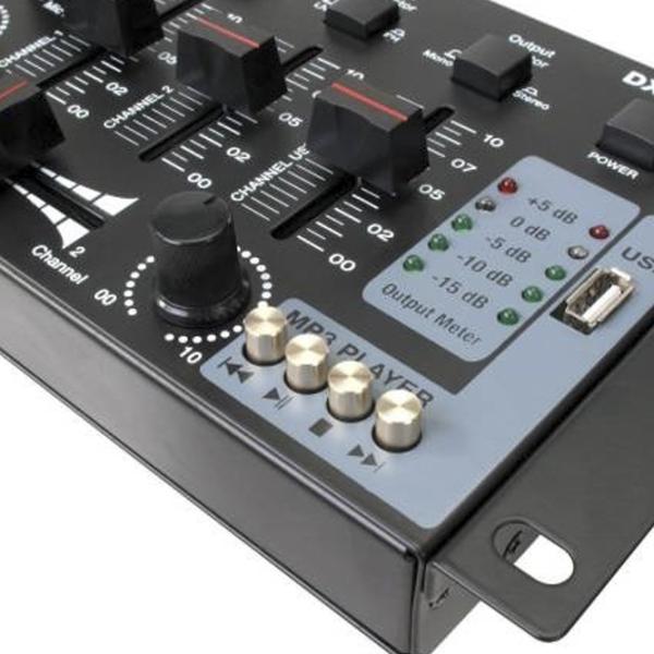 Миксер Aналоговый Pronomic DX-26 USB DJ-Mixer активный / 20 Гц - 20 кГц / Черный photo 3