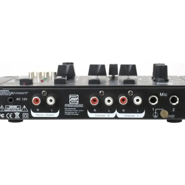 Миксер Aналоговый Pronomic DX-26 USB DJ-Mixer активный / 20 Гц - 20 кГц / Черный photo 4