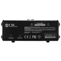 Миксер Aналоговый RCF F 6X активный / 20 Гц - 20 кГц / Черный photo 7