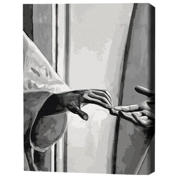 Pictură pe numere BrushMe Limbajul corpului 8 50 x 40 cm/ Verticală photo 2