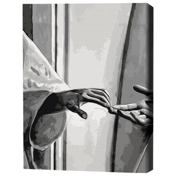 Pictură pe numere BrushMe Limbajul corpului 8 50 x 40 cm/ Verticală photo 2