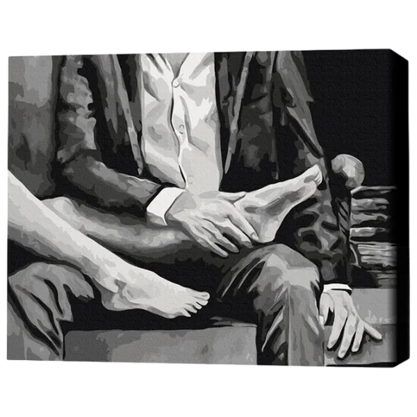 Картина по номерам BrushMe Язык тела 2 50 x 40 см/ Горизонтальная photo 2