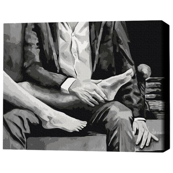 Картина по номерам BrushMe Язык тела 2 50 x 40 см/ Горизонтальная photo 2