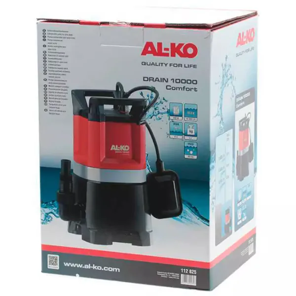 Погружной насос AL-KO Comfort Drain 10000 650 Вт 10000 л/ч photo 4