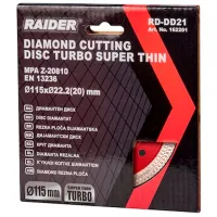 Disc diamantat continuu Raider 162201 photo 2