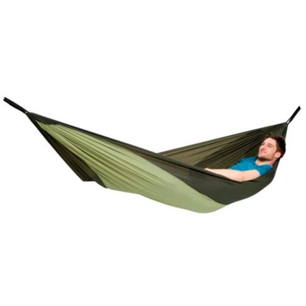 Hamac Amazonas Silk Traveller Thermo 4030454005760 200 kg/ Nailon/ Khaki photo 2 Hamac Amazonas Silk Traveller Thermo 4030454005760 200 kg/ Nailon/ Khaki photo 2