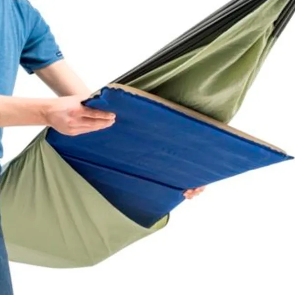Hamac Amazonas Silk Traveller Thermo 4030454005760 200 kg/ Nailon/ Khaki photo 3 Hamac Amazonas Silk Traveller Thermo 4030454005760 200 kg/ Nailon/ Khaki photo 3