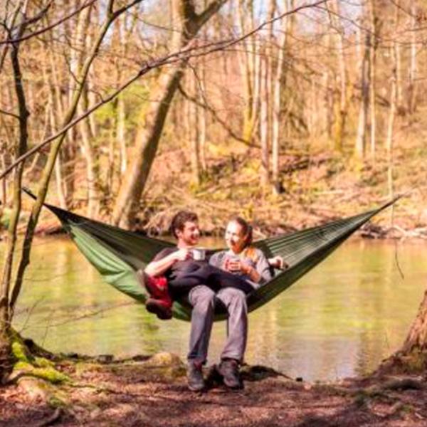 Hamac Amazonas Silk Traveller Thermo 4030454005760 200 kg/ Nailon/ Khaki photo 6 Hamac Amazonas Silk Traveller Thermo 4030454005760 200 kg/ Nailon/ Khaki photo 6