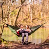 Hamac Amazonas Silk Traveller Thermo 4030454005760 200 kg / Nylon / Khaki photo 6