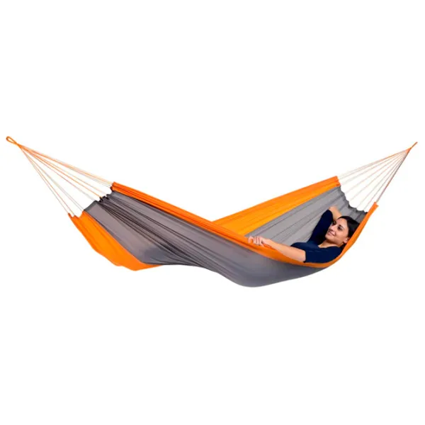 Гамак Amazonas Silk Traveller Techno 4030454001816 150 кг/ Nailon/ Оранжевый photo 2