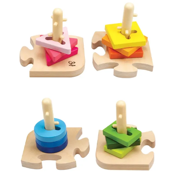 Puzzle Hape Creative 1.5+/ Количество деталей: 16 photo 2