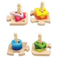 Puzzle Hape Creative 1.5+/ Количество деталей: 16 photo 2