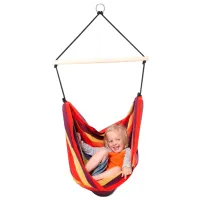 Scaun-hamac Amazonas Kids Relax Rainbow 4030454004602 80 kg/ Bumbac/ Multicolor photo 2