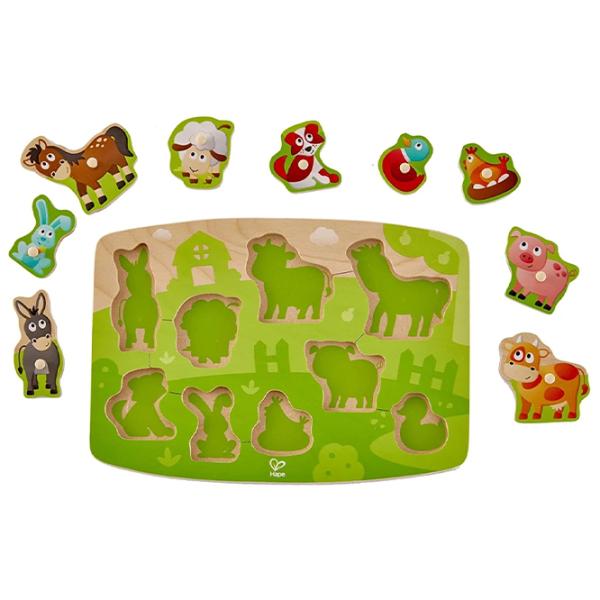 Puzzle Hape Ferma 2+/ Numărul de piese: 9 photo 2