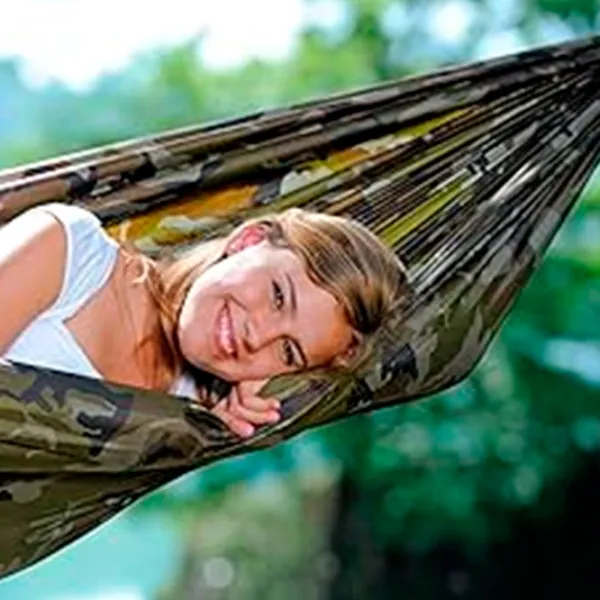 Гамак Amazonas Travel Set Camouflage 4030454003742 120 кг/ Полиэстер/ Разноцветный photo 3