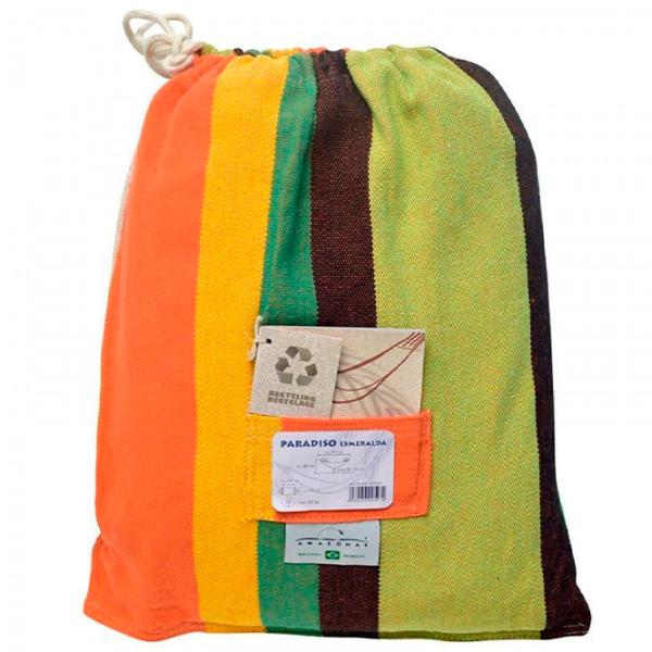 Гамак Amazonas Paradiso Esmeralda 4030454005272 200 кг/ Хлопок/ Разноцветный photo 2