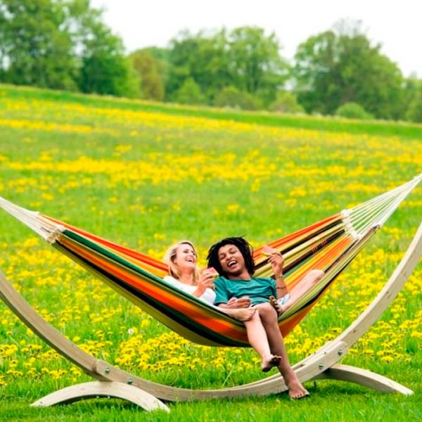 Гамак Amazonas Paradiso Esmeralda 4030454005272 200 кг/ Хлопок/ Разноцветный photo 6