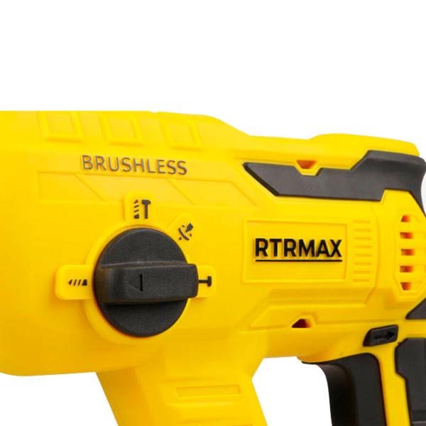 Ciocan rotopercutor RTRMAX RTX2095B Yellow photo 2 Ciocan rotopercutor RTRMAX RTX2095B Yellow photo 2