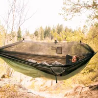 Hamac Amazonas Moskito-Traveller Thermo XXL 4030454006699 200 kg / Nylon / Green photo 7