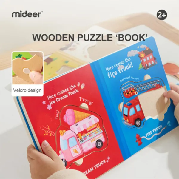 Puzzle Mideer Загруженный трафик 2+/ Количество деталей: 7 photo 4 Puzzle Mideer Загруженный трафик 2+/ Количество деталей: 7 photo 4