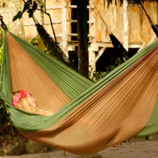 Гамак Amazonas Adventure Hammock Coyote 4030454006323 150 кг/ Nailon/ Коричневый photo 4
